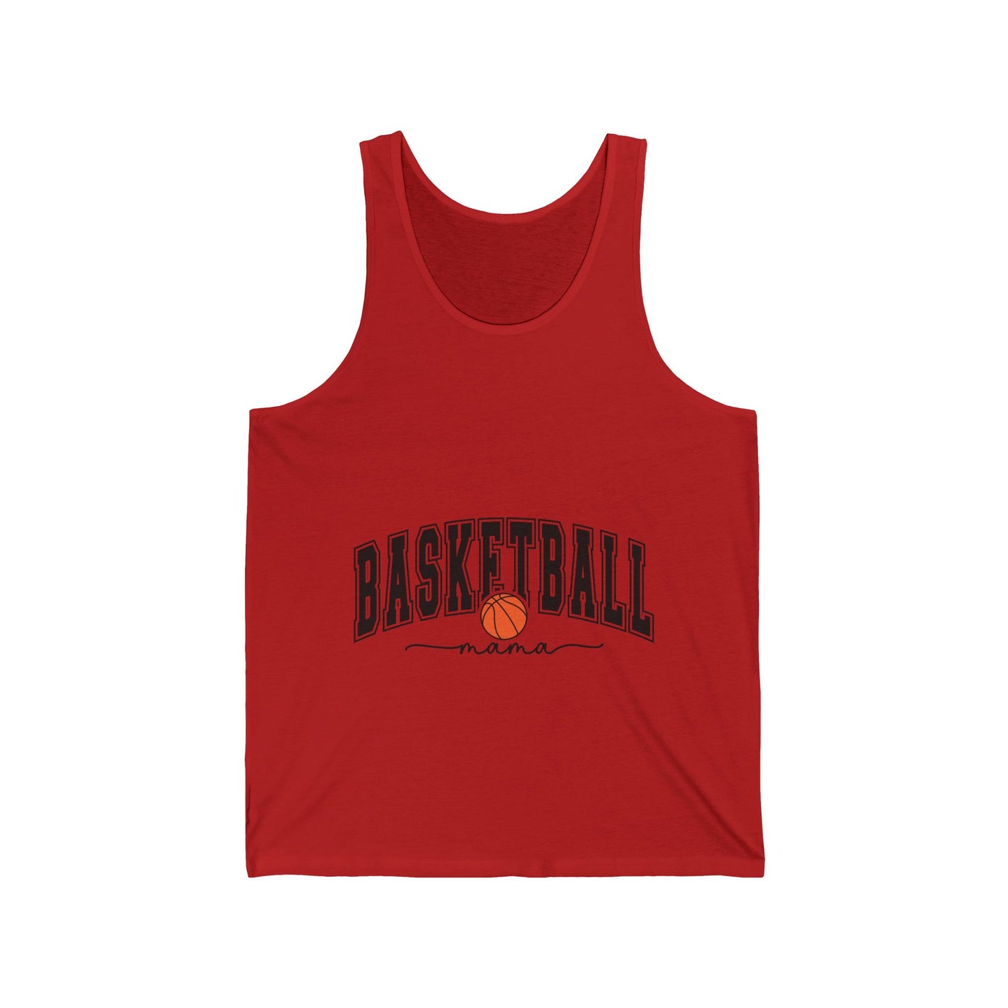 Basketball mama Unisex Jersey Tank